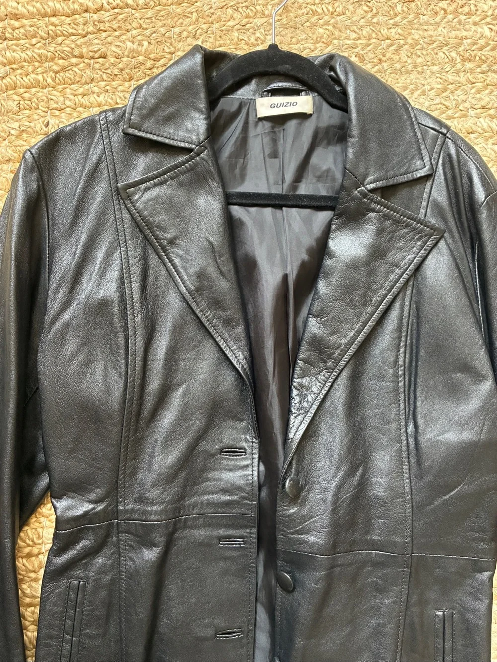 Danielle Guizio classic leather